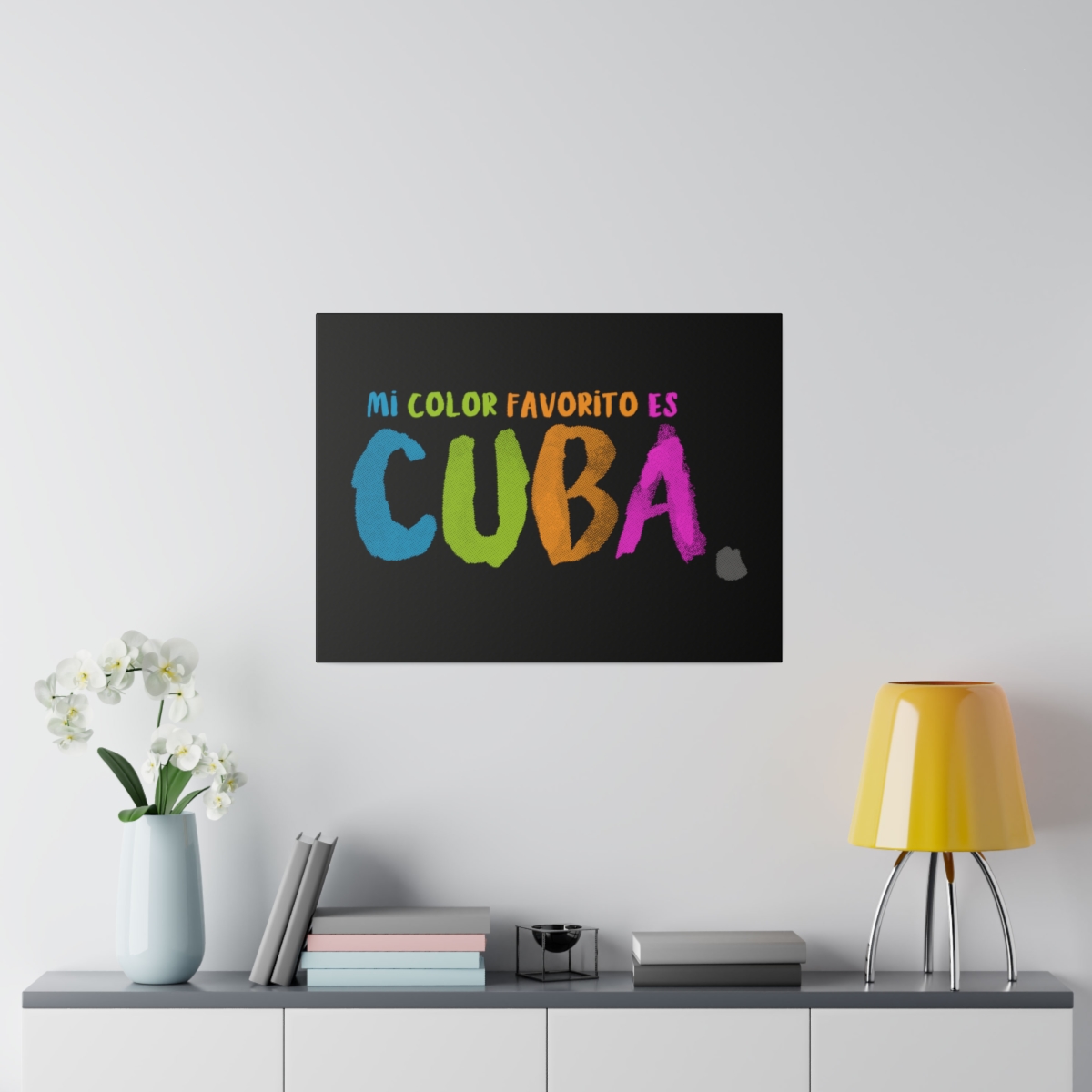 MI COLOR FAVORITO ES CUBA | Matte Canvas